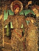 Jaime Huguet Triptych of Saint George (Detail of Saint George and the Princess) china oil painting artist